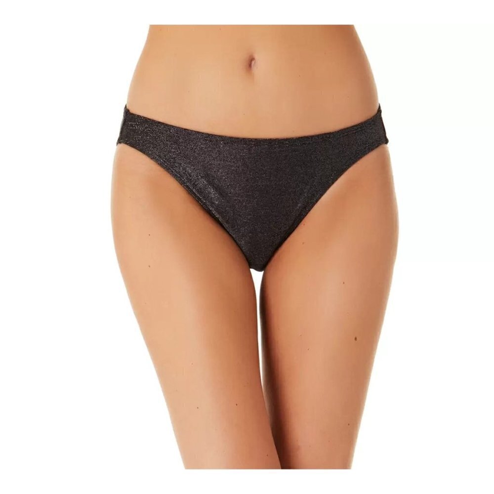 California Waves‎ Juniors Large Metallic Shine Hipster Swim Bikini Bottoms 1897